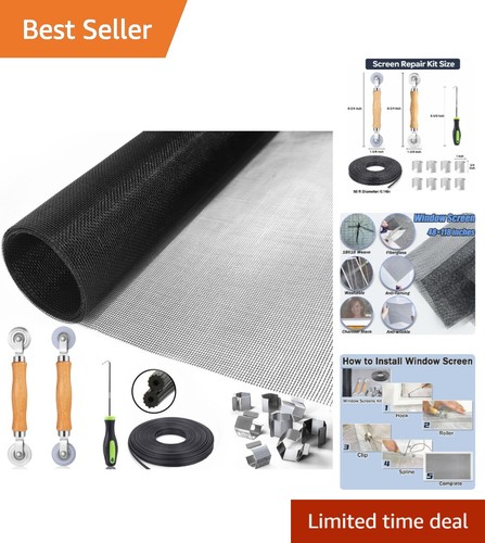 Window screen replacement kit - replacement,